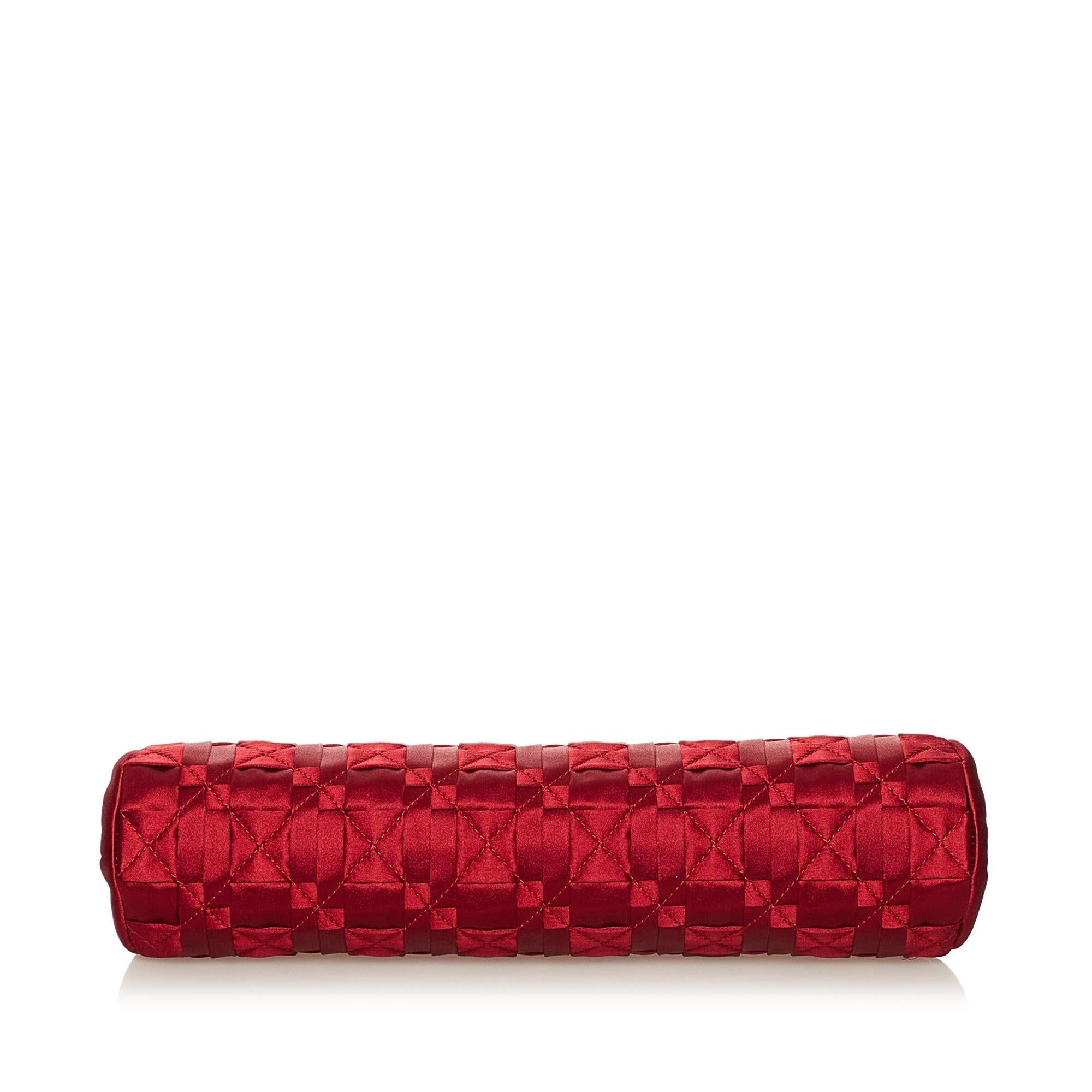 Chanel Timeless Satin Clutch (SHG-37869)