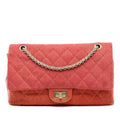 Chanel Tricolor Quilted Denim Reissue 2.55 Double Flap 227