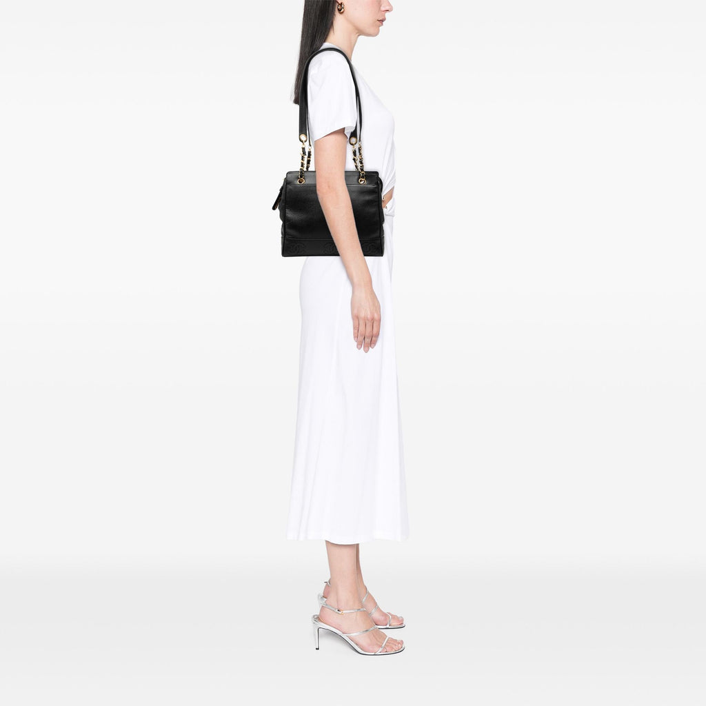 Chanel Triple CC Caviar Shoulder Bag