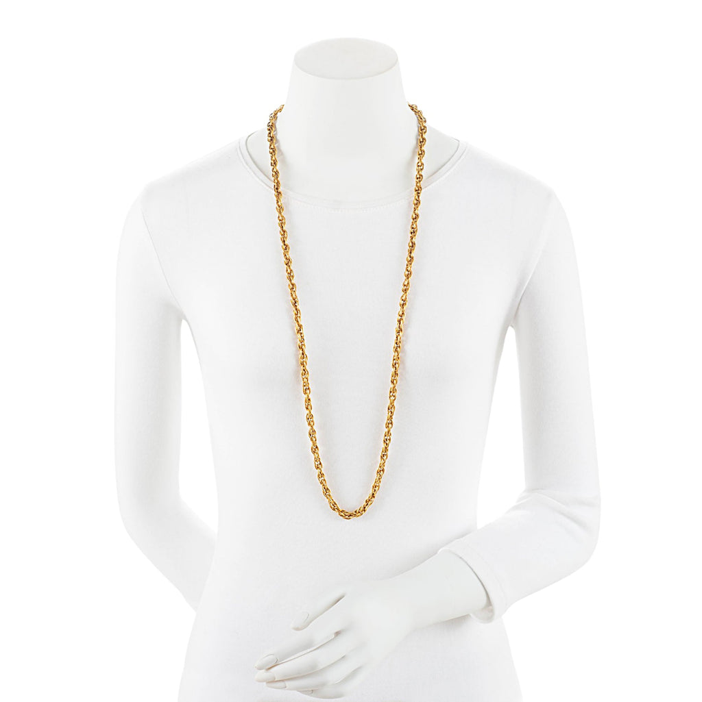 Chanel Vintage CC Chain Necklace