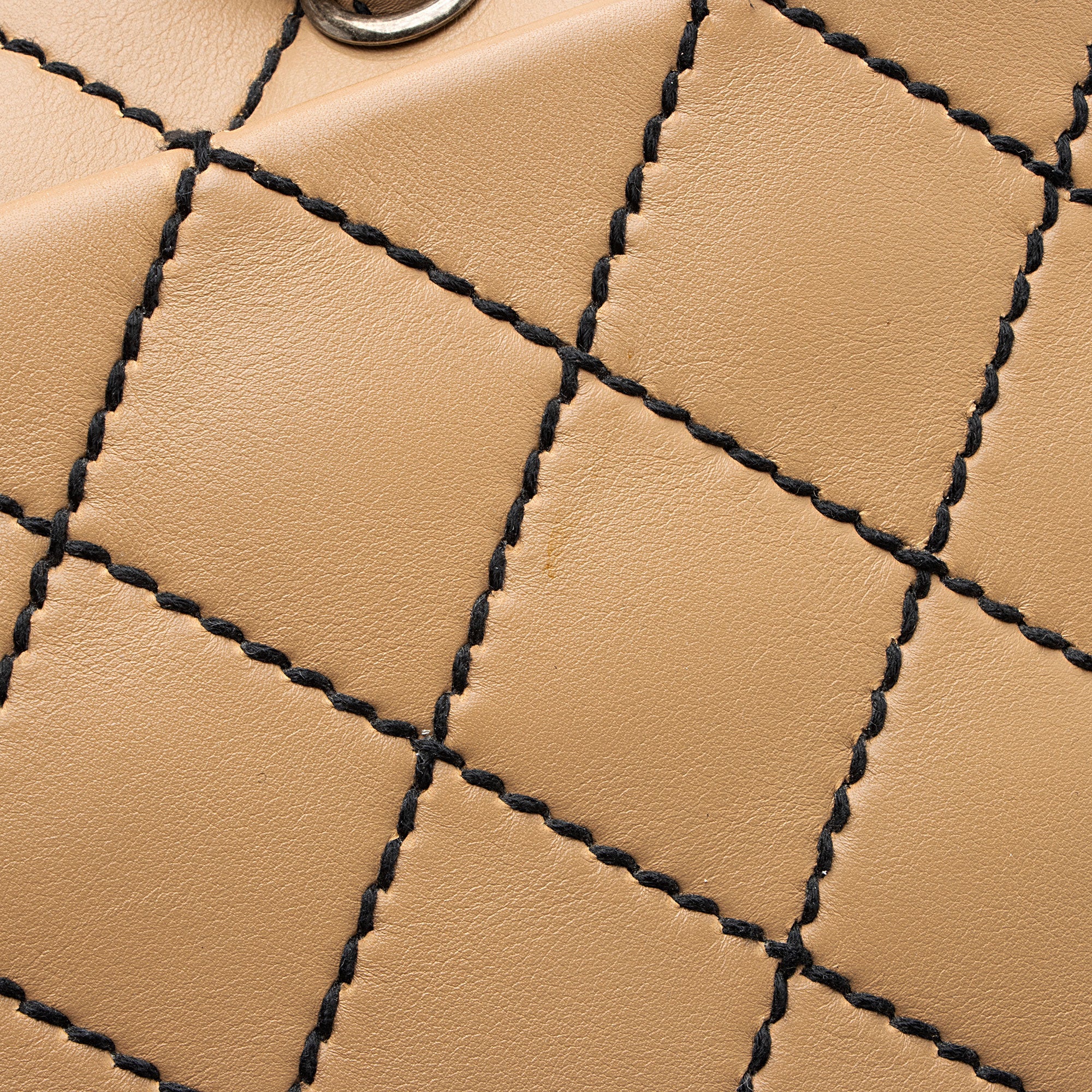 Chanel Vintage Calfskin Wild Stitch Duffle