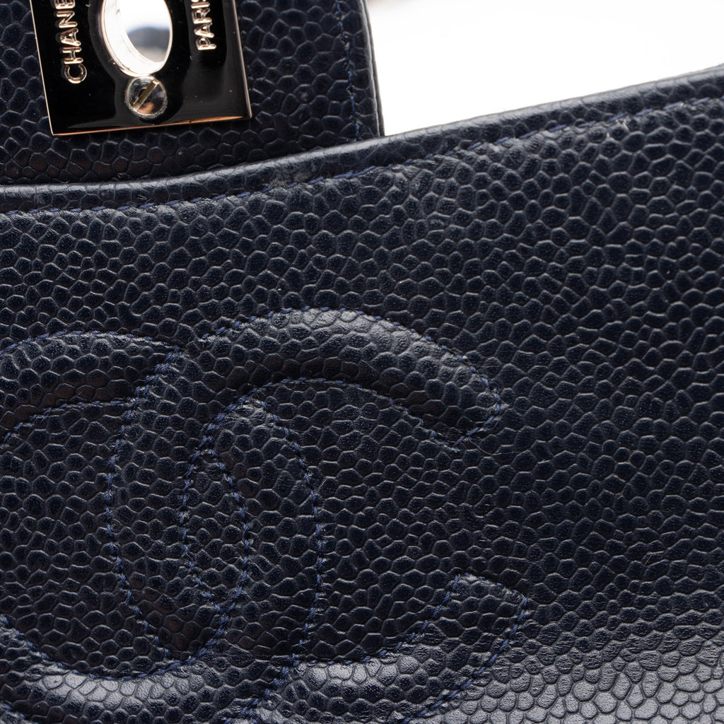 Chanel Vintage Caviar Classic Square Mini Flap Bag