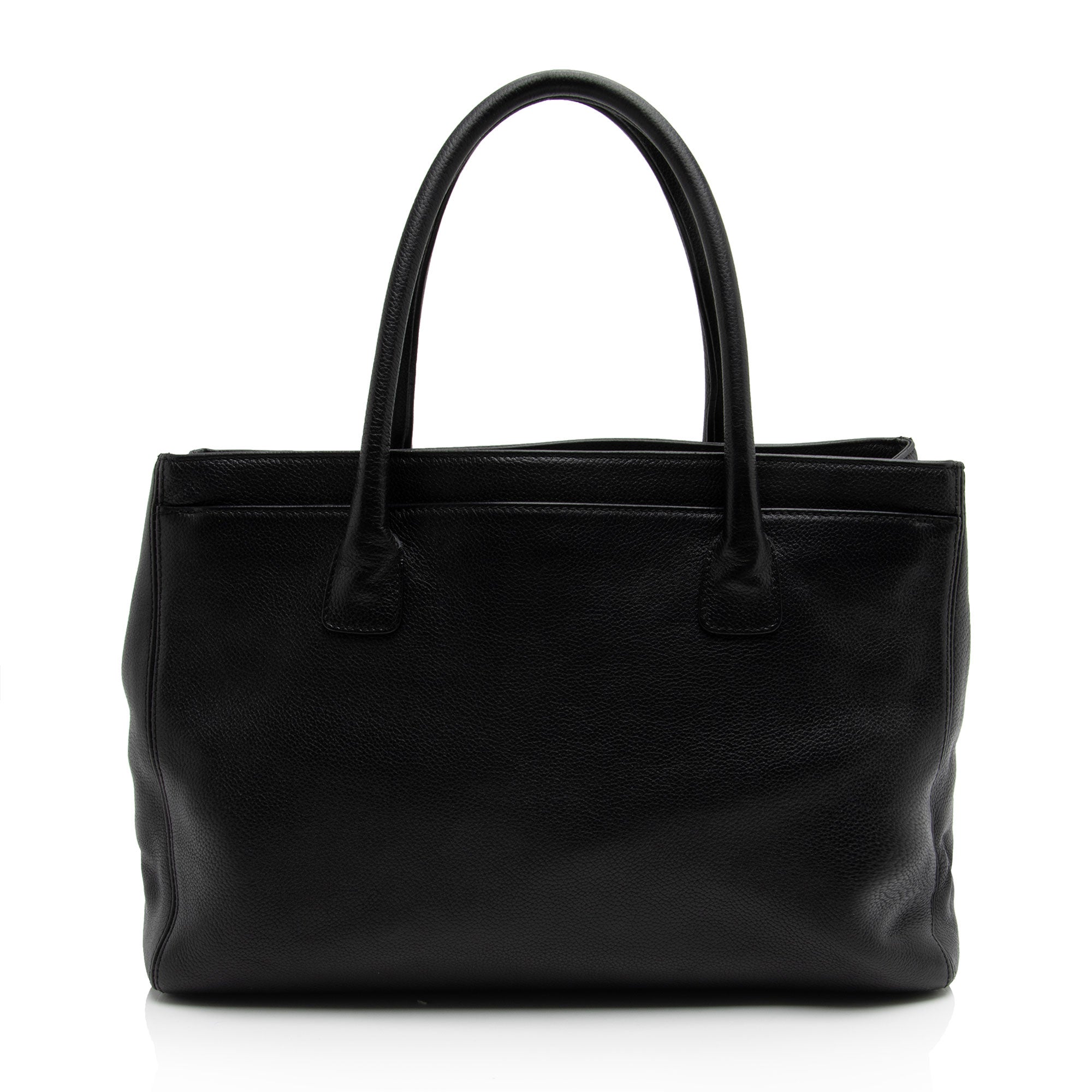 Chanel Vintage Caviar Leather Cerf Classic Executive Tote (SHF-iLttNK)