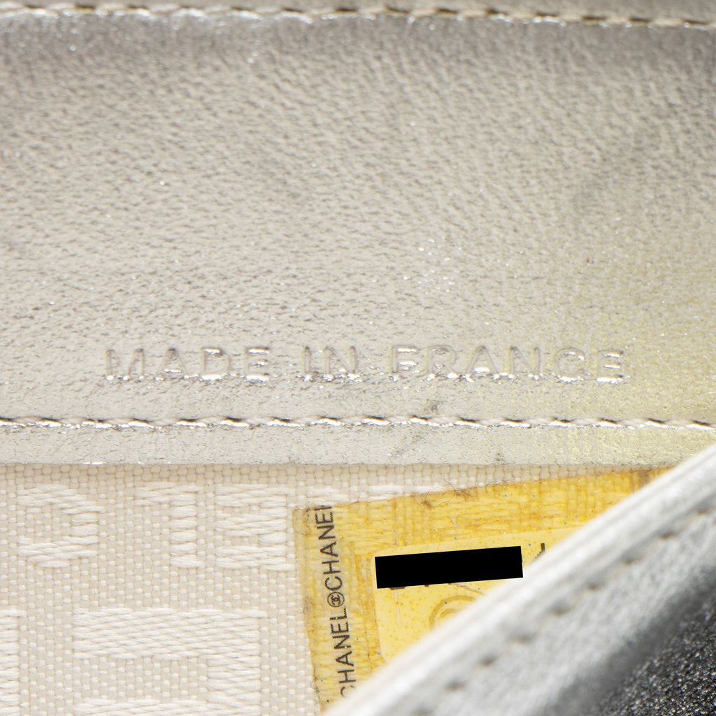 Chanel Vintage Embossed Lambskin Lucky Symbols French Purse Wallet