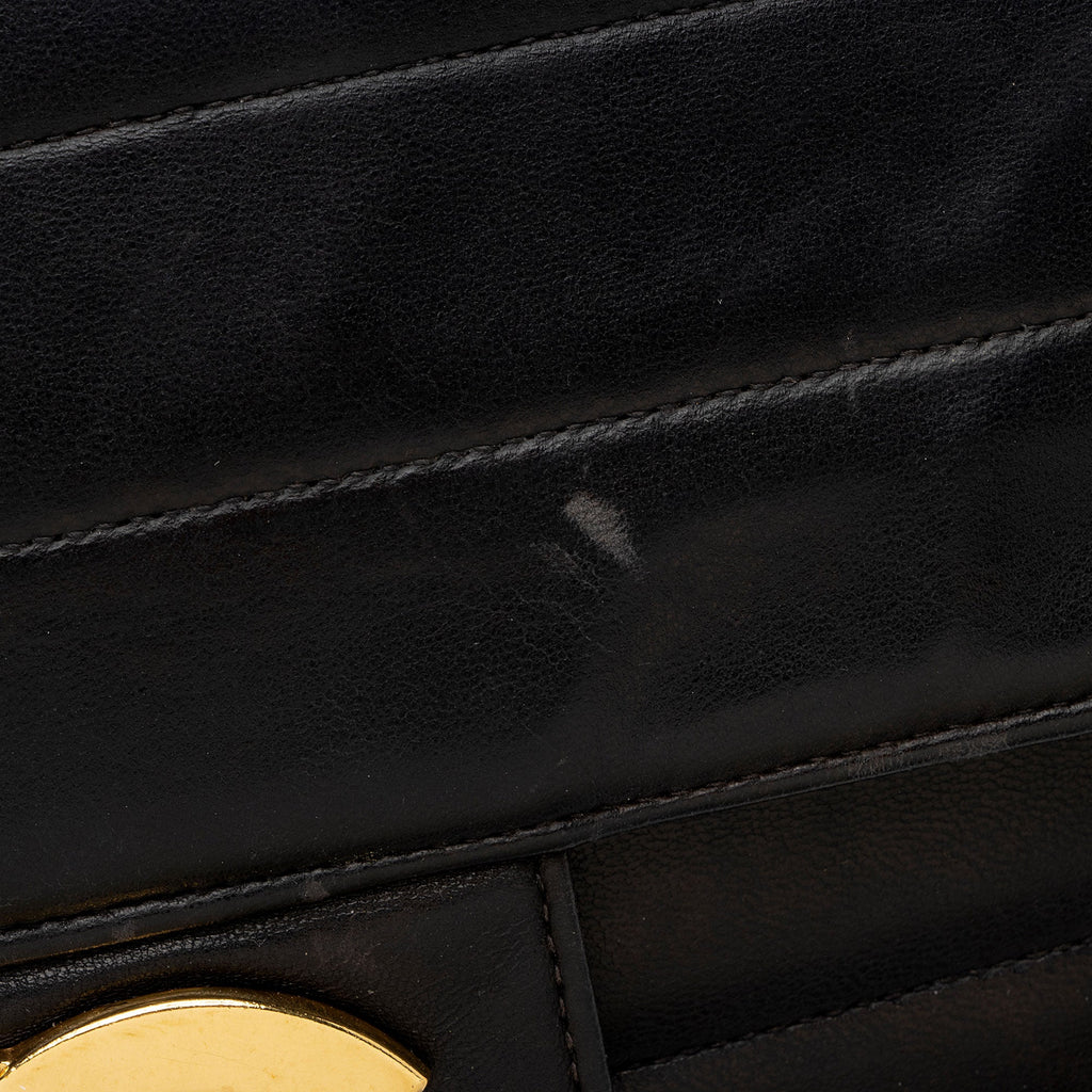 Chanel Vintage Horizontal Quilted Lambskin XL Jumbo Single Flap Bag