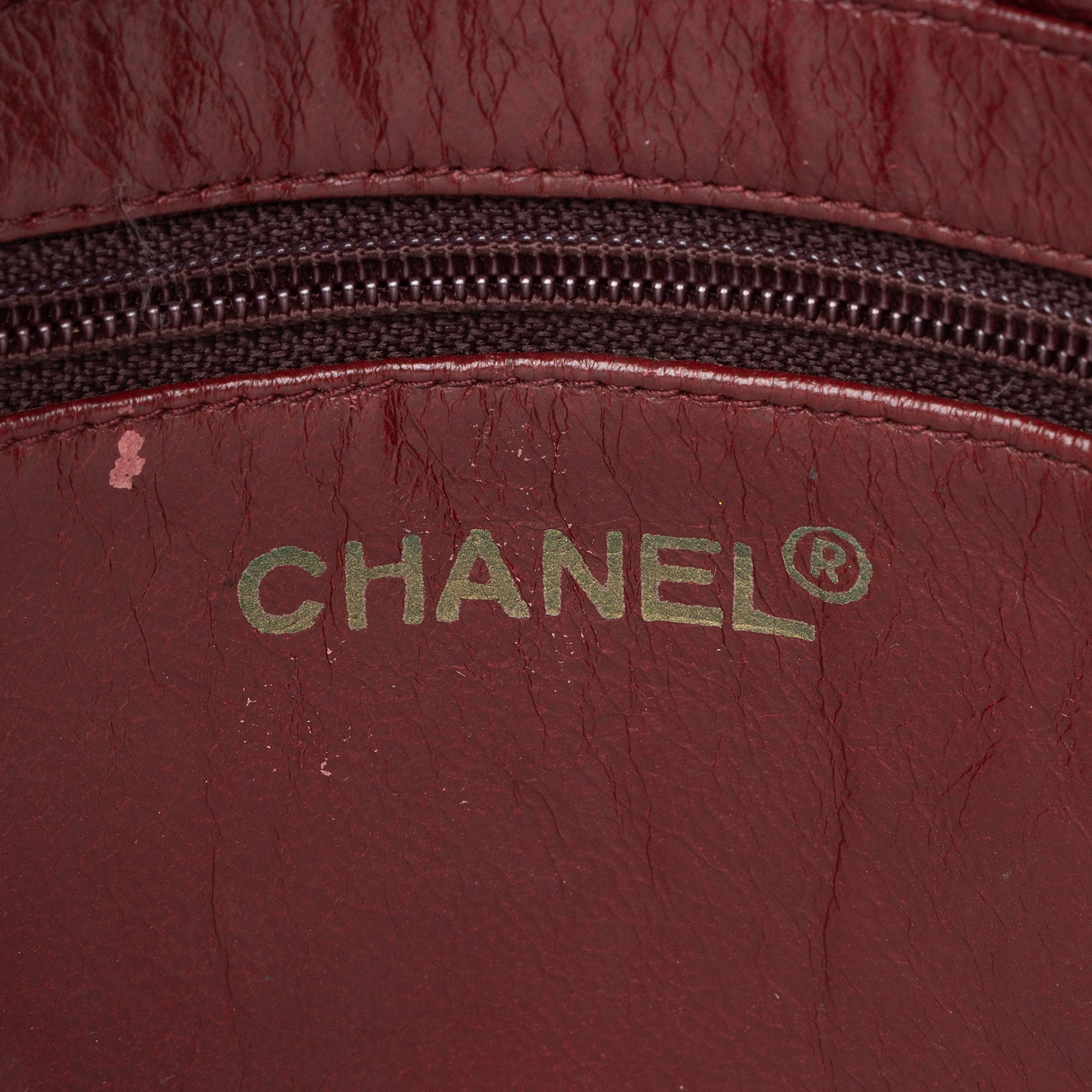 Chanel Vintage Lambskin Chain Camera Bag