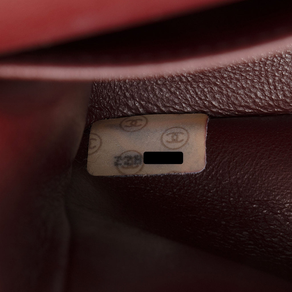 Chanel Vintage Lambskin Classic Medium Double Flap Bag (SHF-G4E2GG)