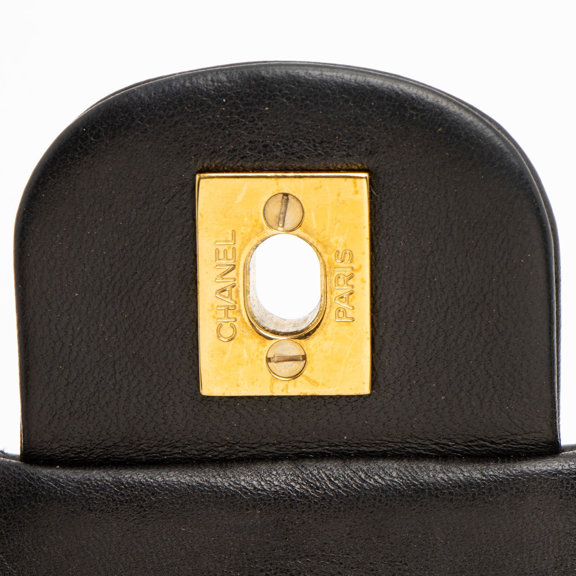 Chanel Vintage Lambskin Classic Medium Double Flap Bag