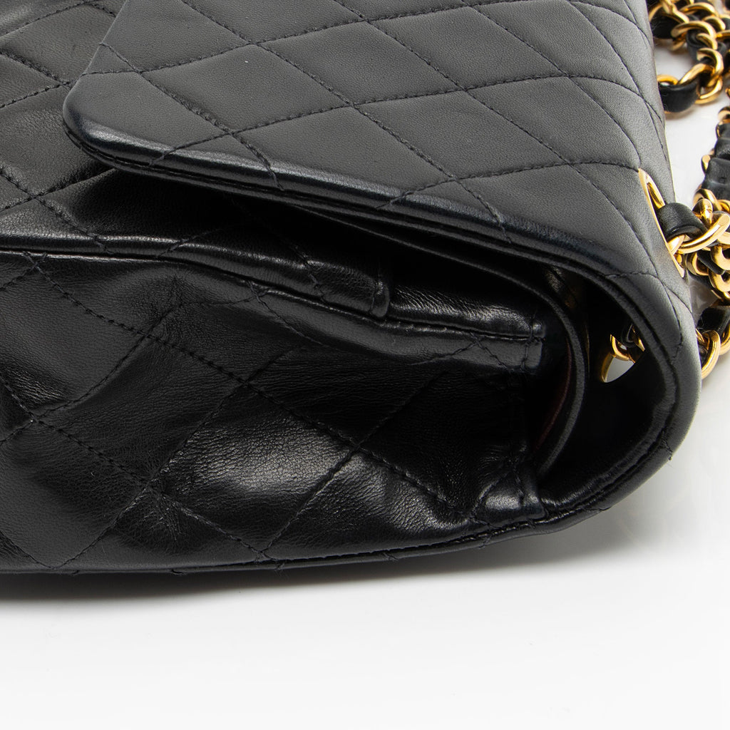 Chanel Vintage Lambskin Classic Medium Double Flap Bag