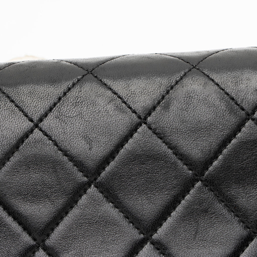 Chanel Vintage Lambskin Classic Medium Double Flap Bag