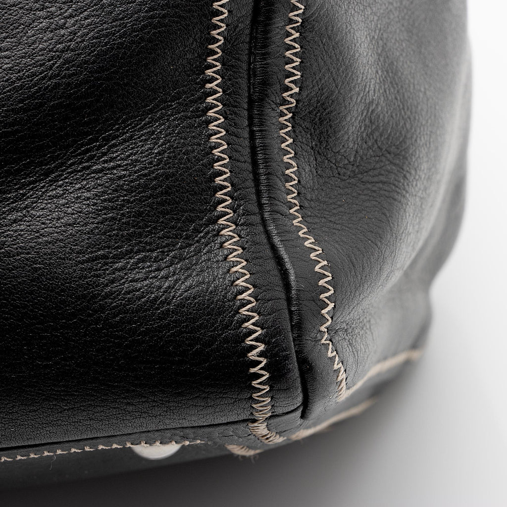 Chanel Vintage Lambskin Essential Bowler Bag (SHF-AnnD2G)