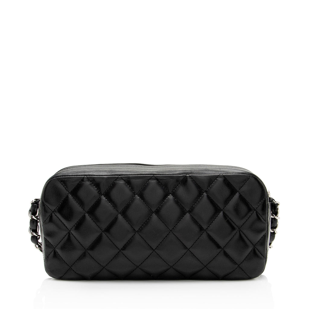 Chanel Vintage Lambskin Front Pocket Camera Bag