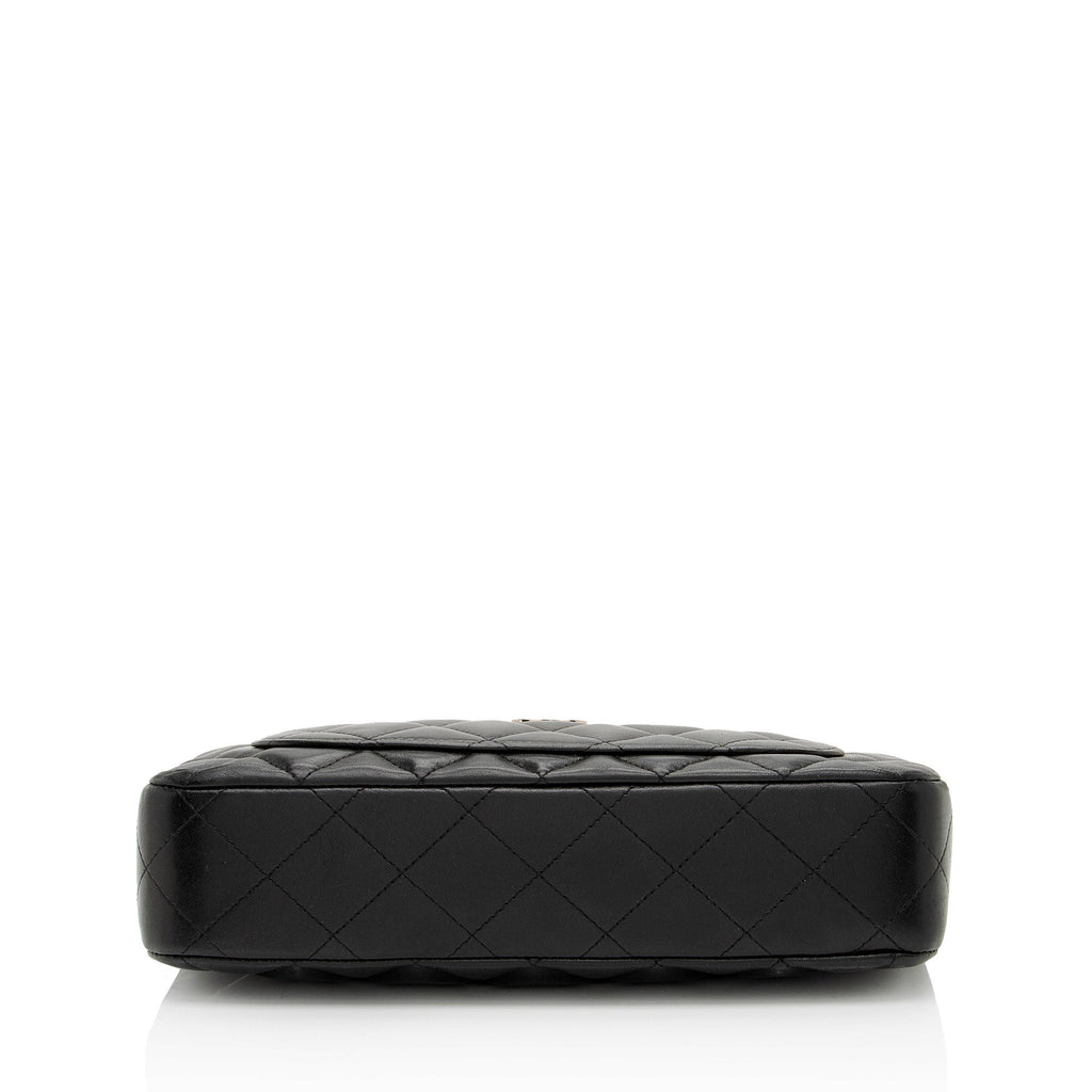Chanel Vintage Lambskin Front Pocket Camera Bag