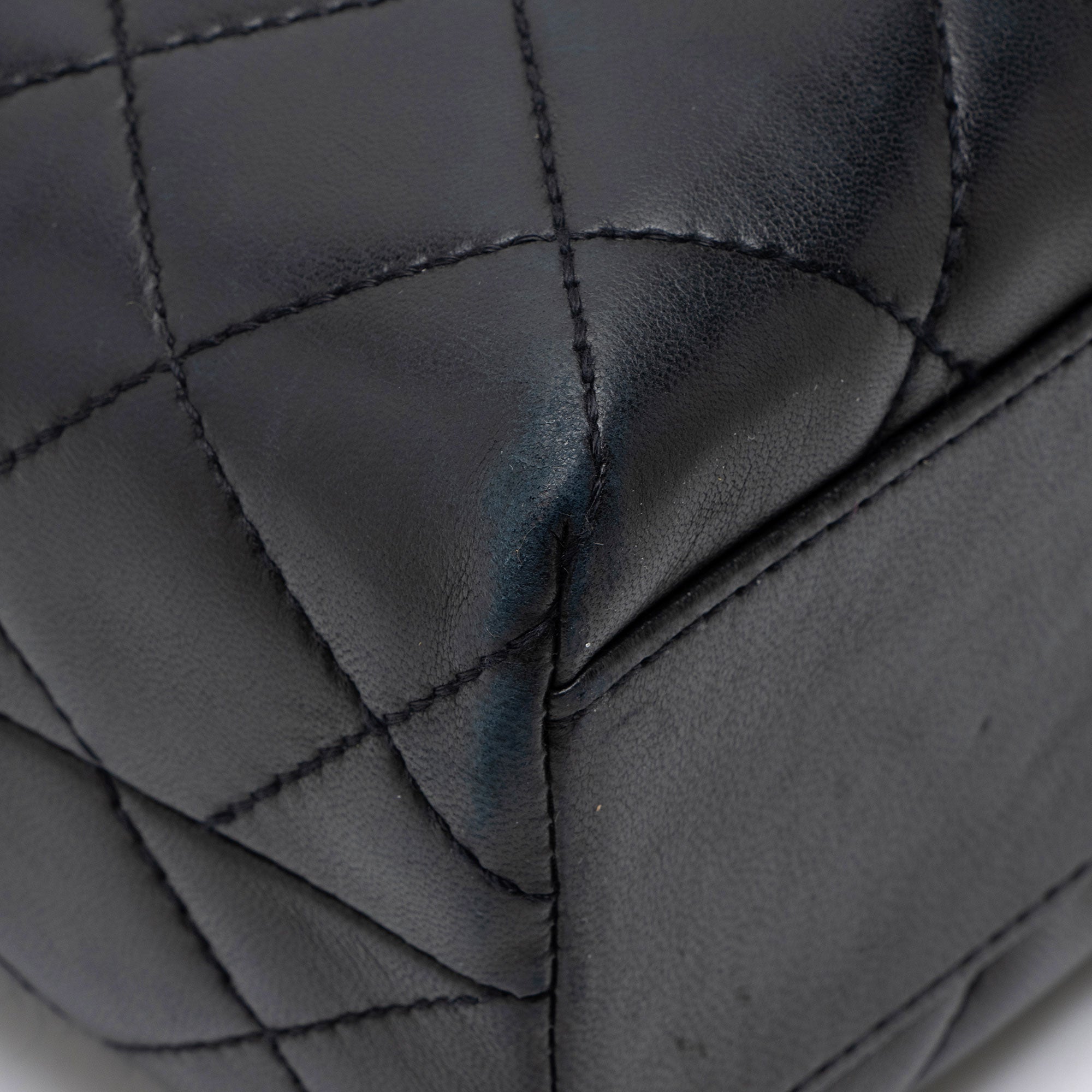 Chanel Vintage Lambskin Kelly Top Handle