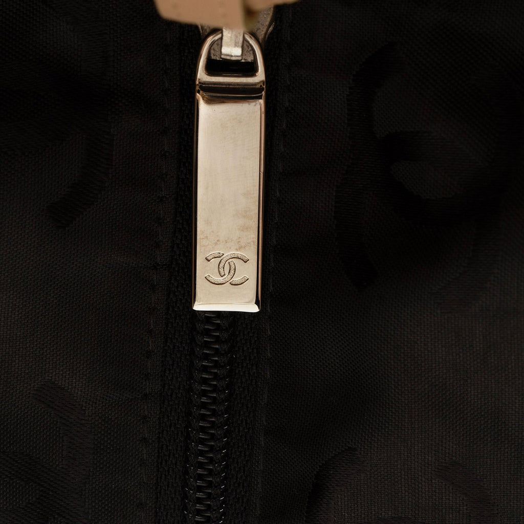 Chanel Vintage Lambskin Ligne Cambon Large Shopping Tote