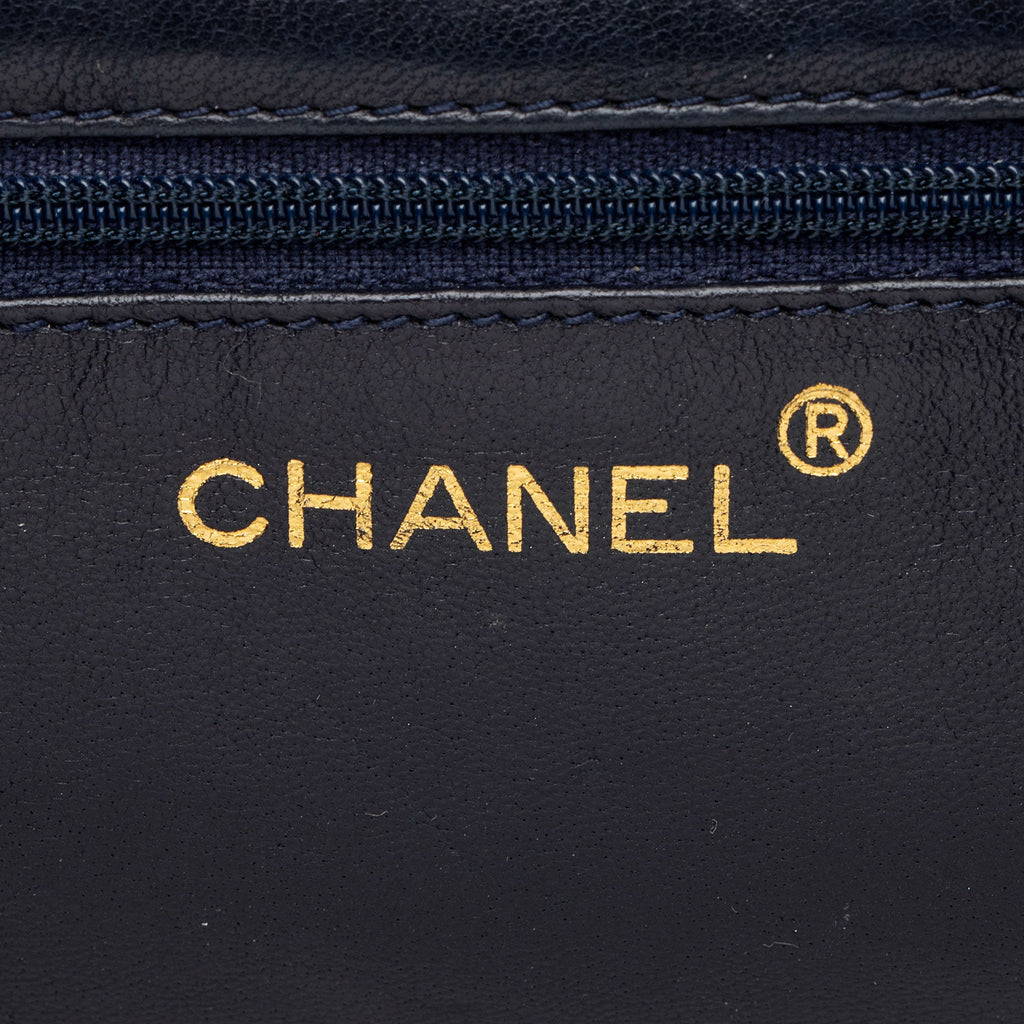 Chanel Vintage Lambskin Tassel Flap Bag