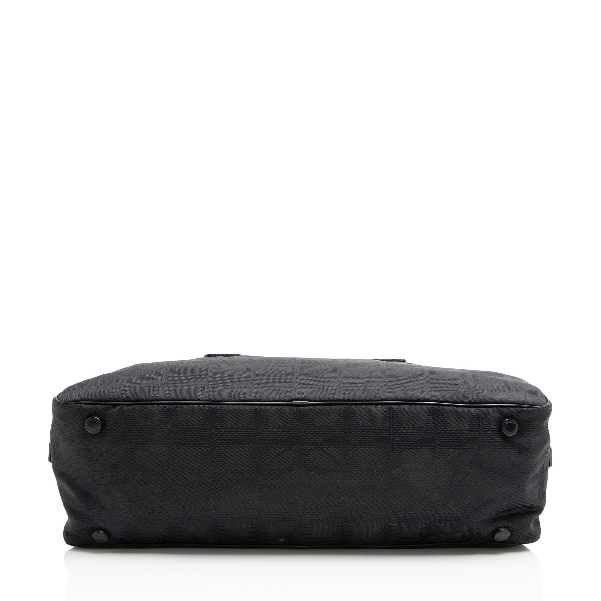Chanel Vintage Nylon Travel Ligne Satchel