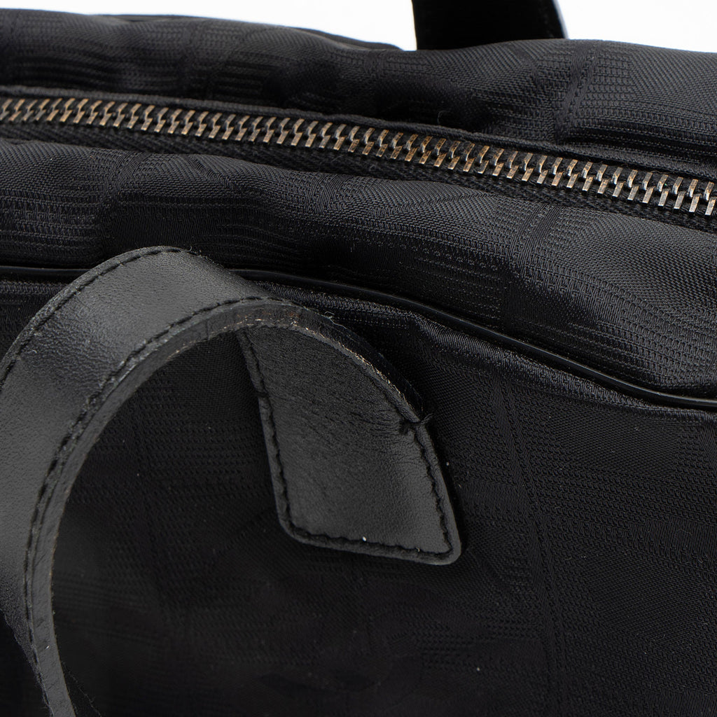 Chanel Vintage Nylon Travel Ligne Satchel