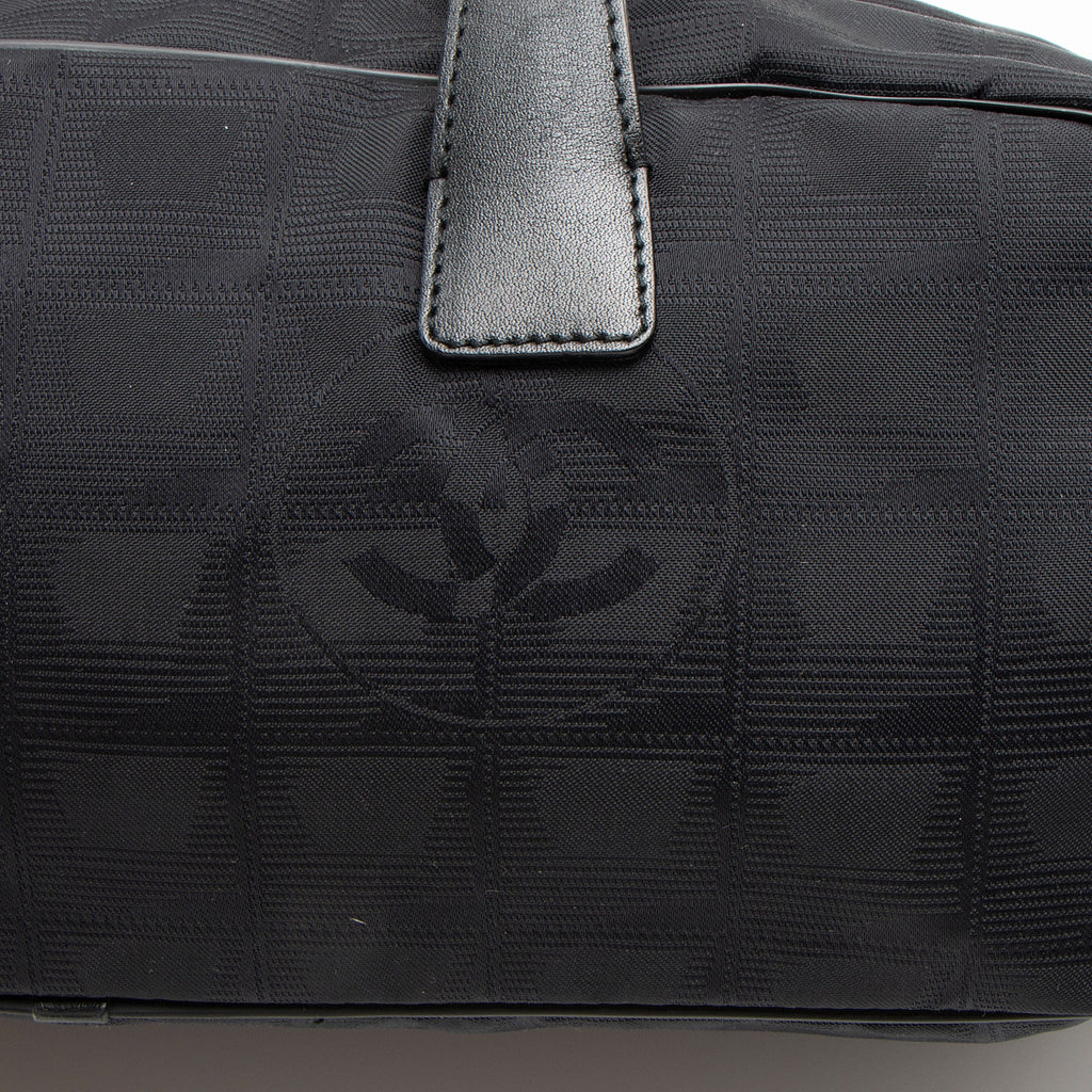 Chanel Vintage Nylon Travel Ligne Satchel