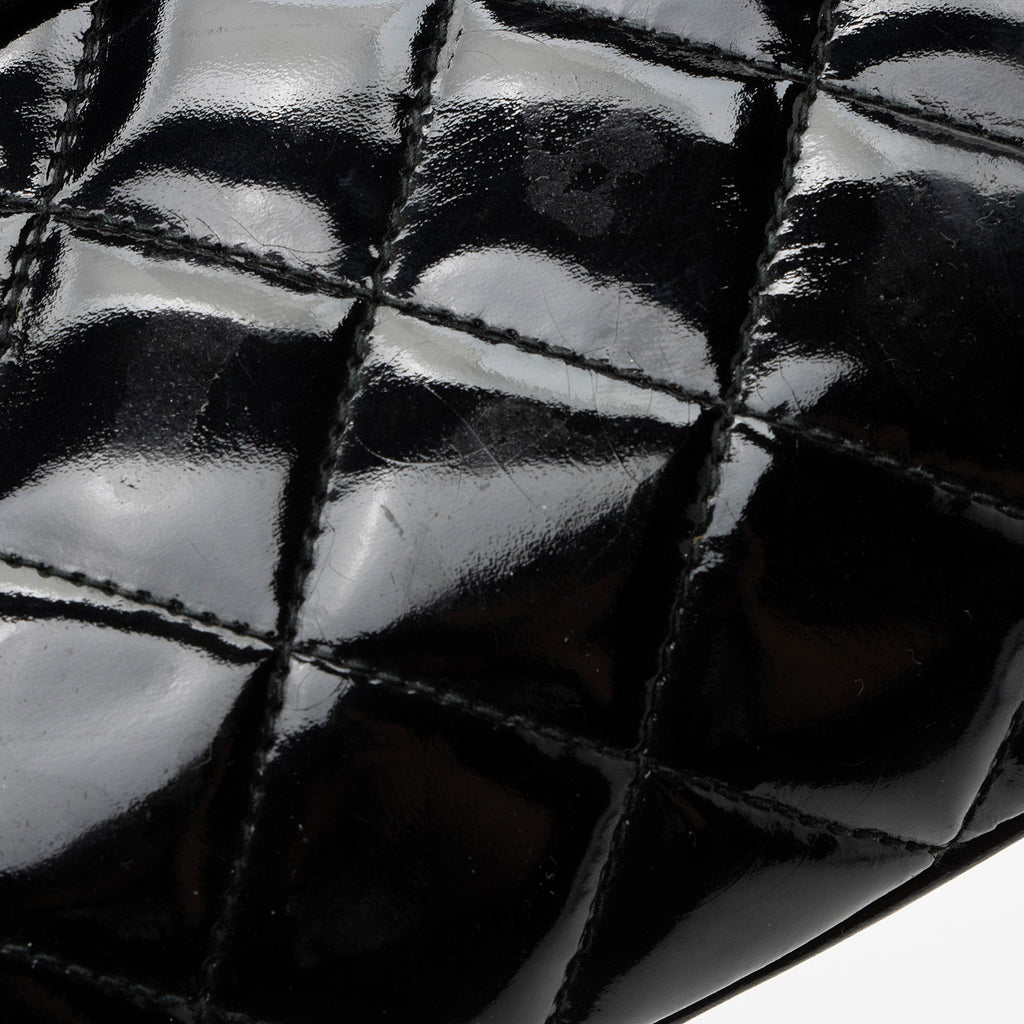 Chanel Vintage Patent Leather Belt Bag - Size 32 / 80