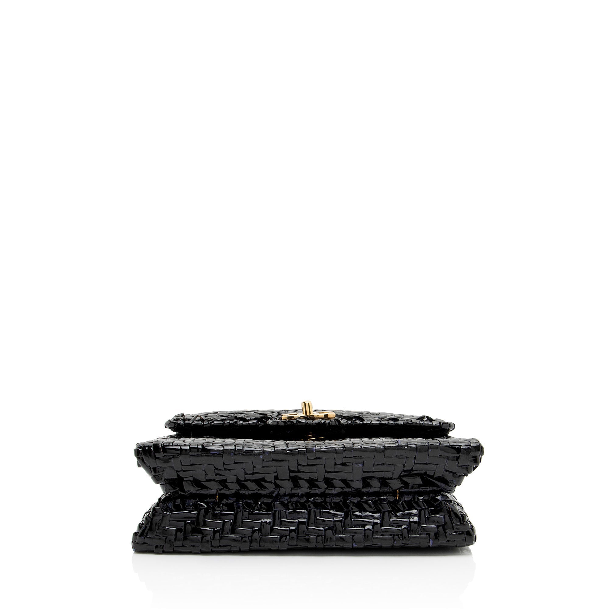 Chanel Vintage Rattan Wicker Flap Bag