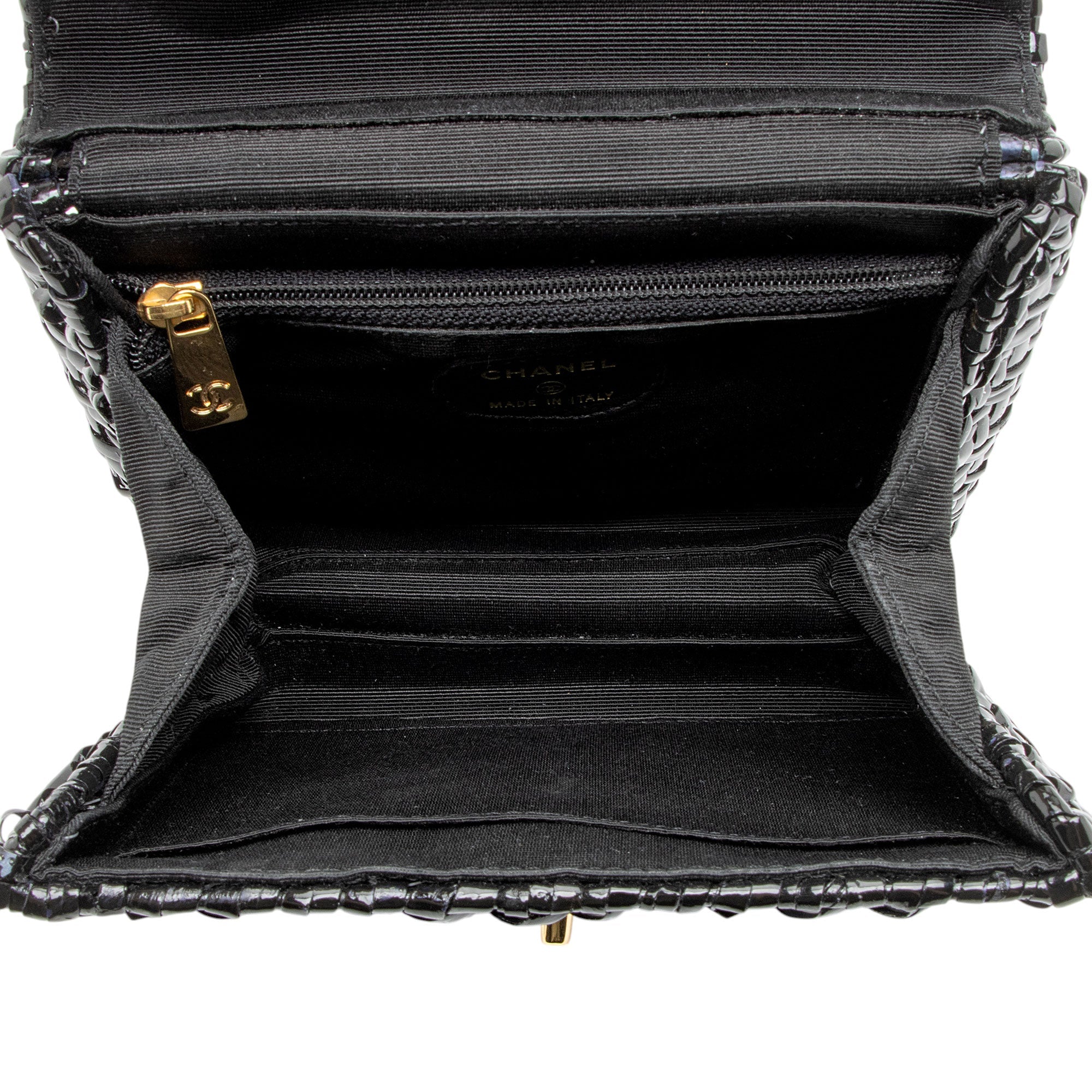 Chanel Vintage Rattan Wicker Flap Bag