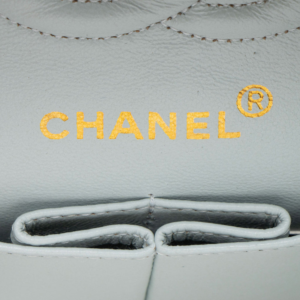 Chanel Vintage Suede Classic Small Double Flap Bag