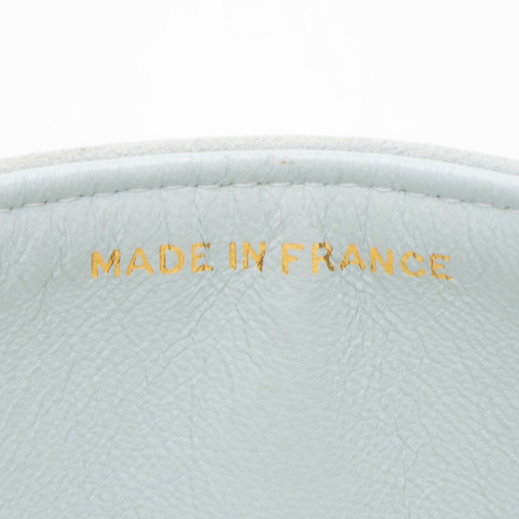 Chanel Vintage Suede Classic Small Double Flap Bag