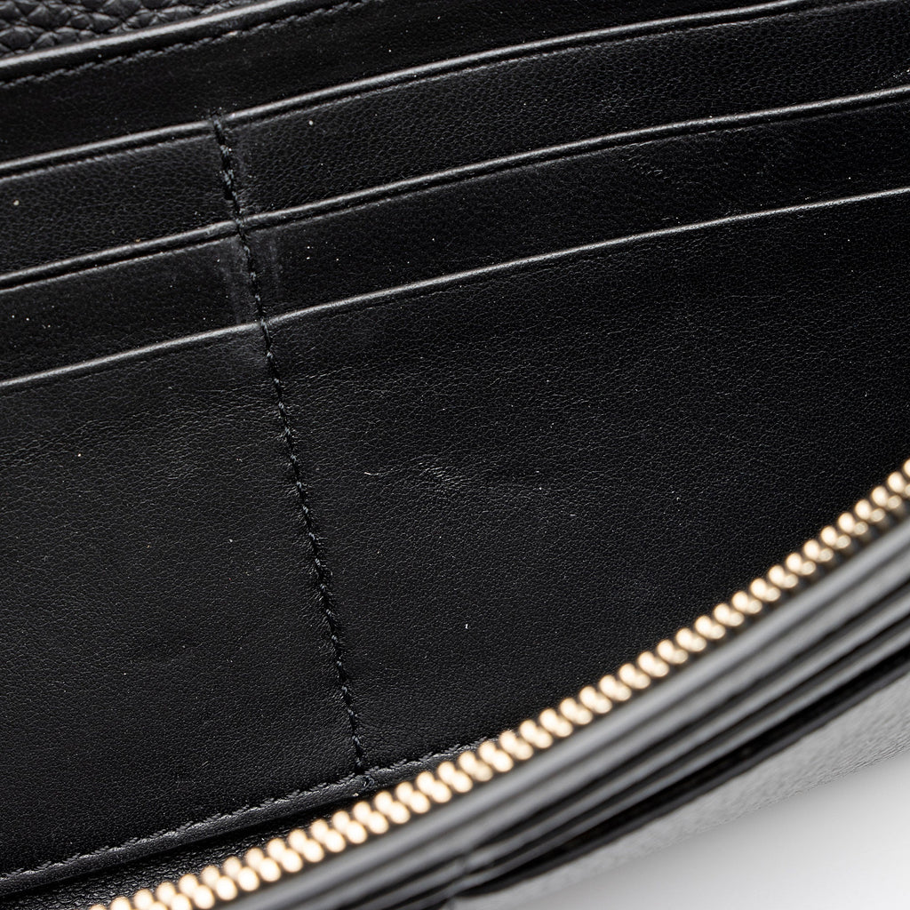 Chloe Calfskin Alphabet Continental Wallet (SHF-HlFBJ6)
