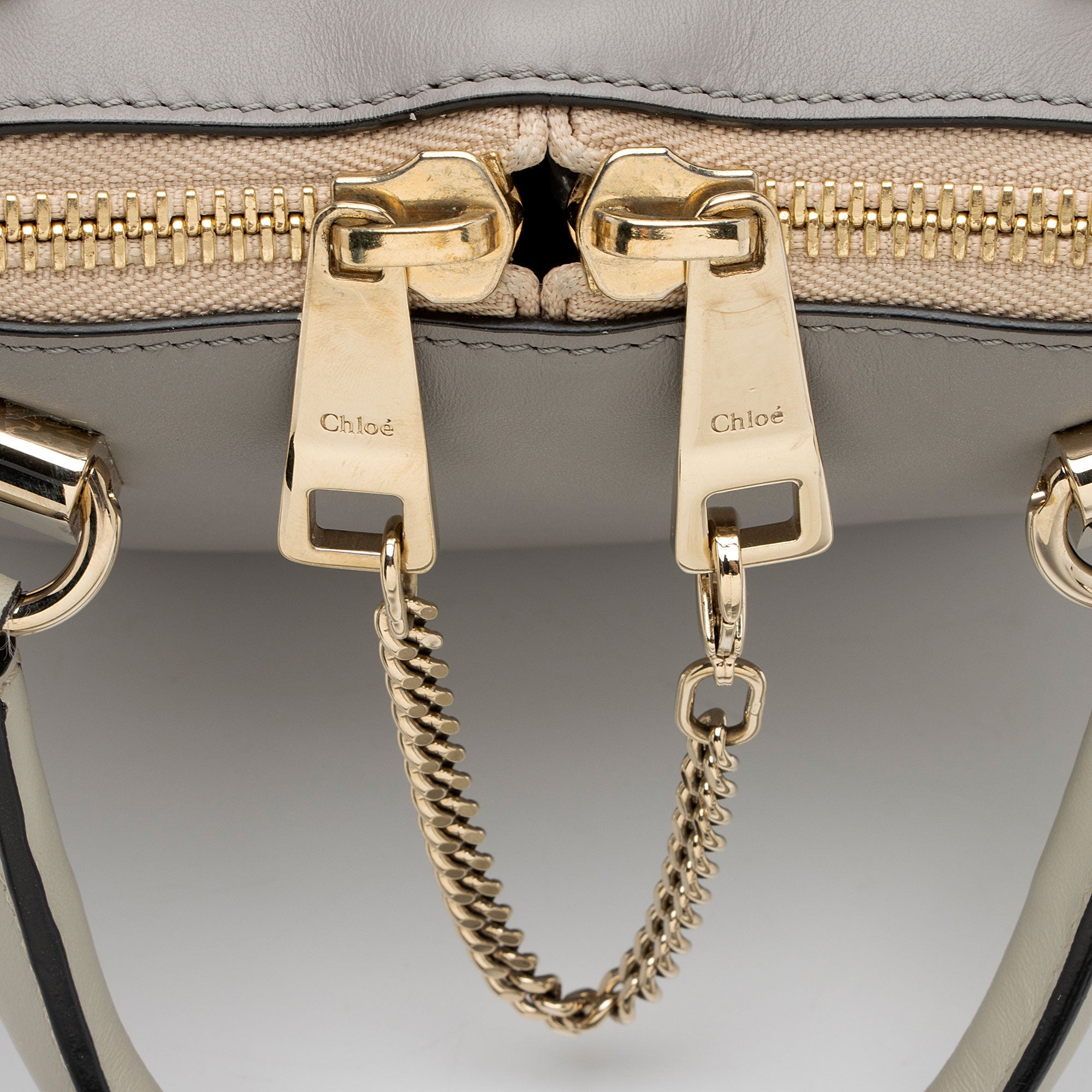 Chloe Calfskin Baylee Mini Shoulder Bag (SHF-bgyhL6)