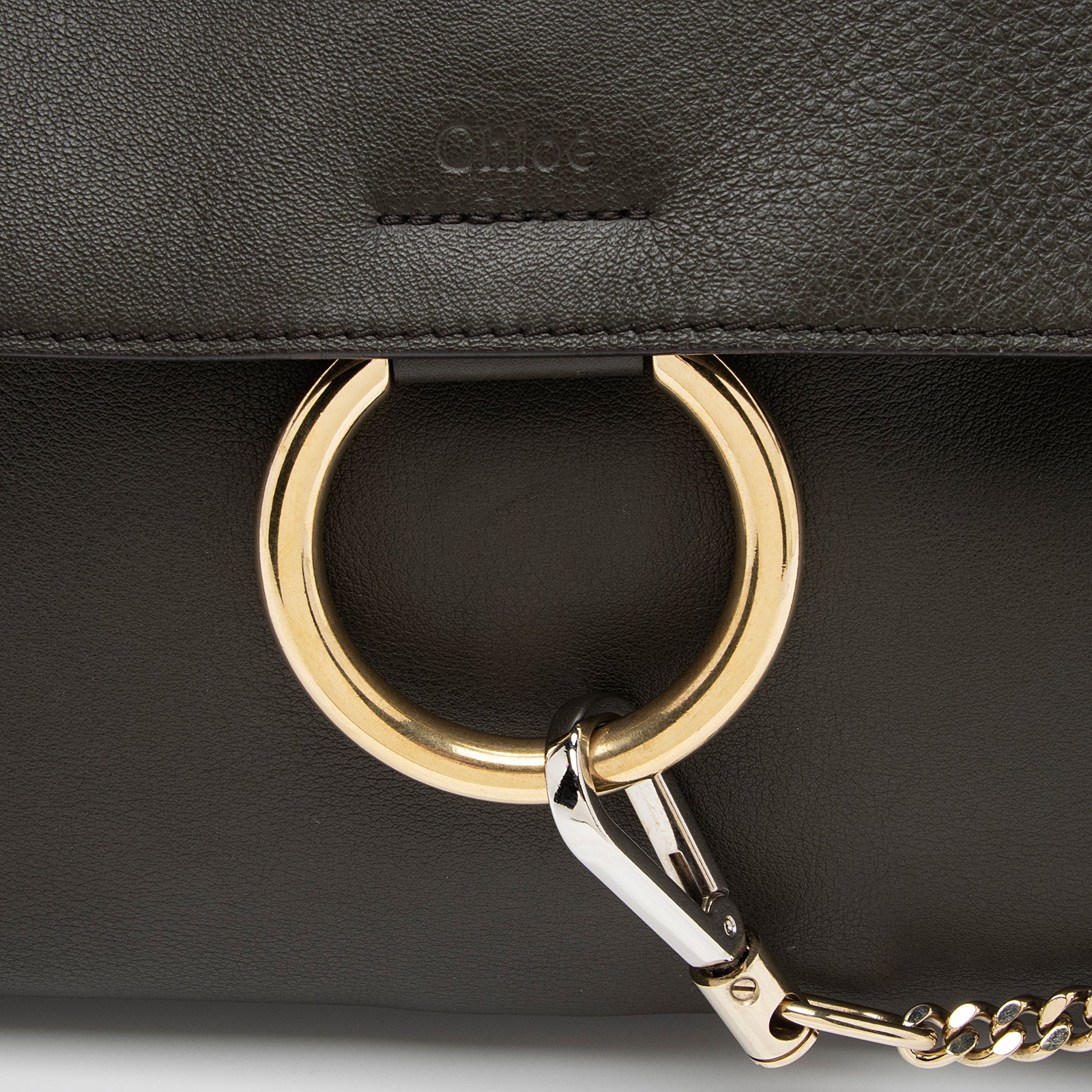 Chloe Calfskin Faye Day Medium Shoulder Bag (SHF-sr4xyz)
