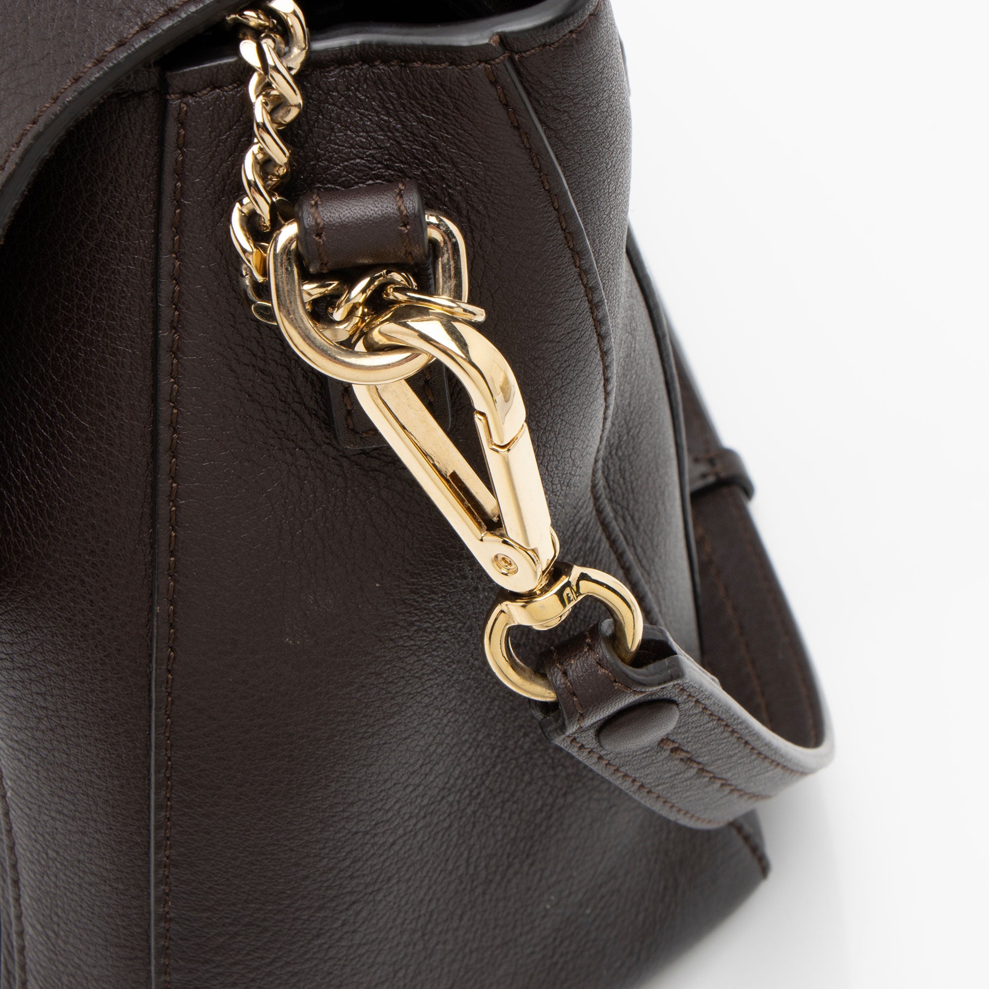 Chloe Calfskin Faye Day Medium Shoulder Bag (SHF-c4lA4C)