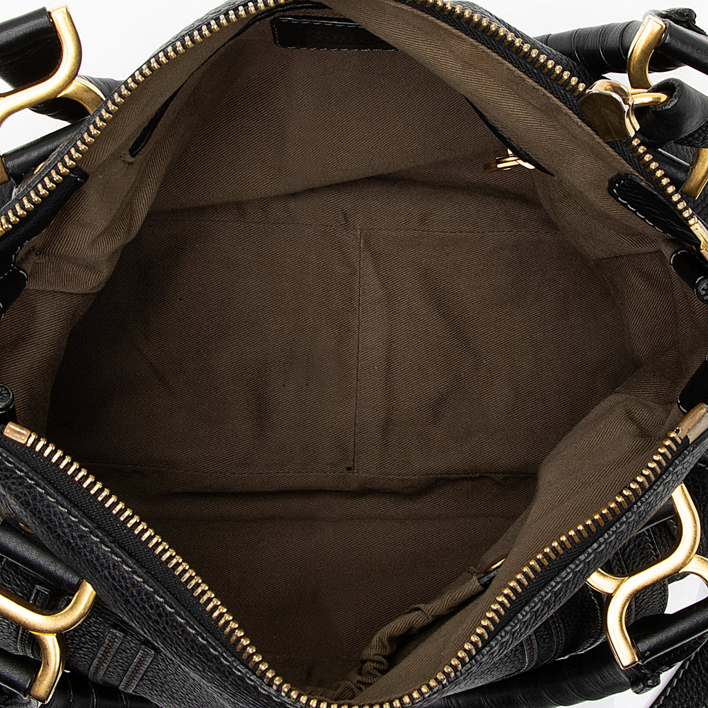 Chloe Calfskin Marcie Medium Satchel (SHF-23666)
