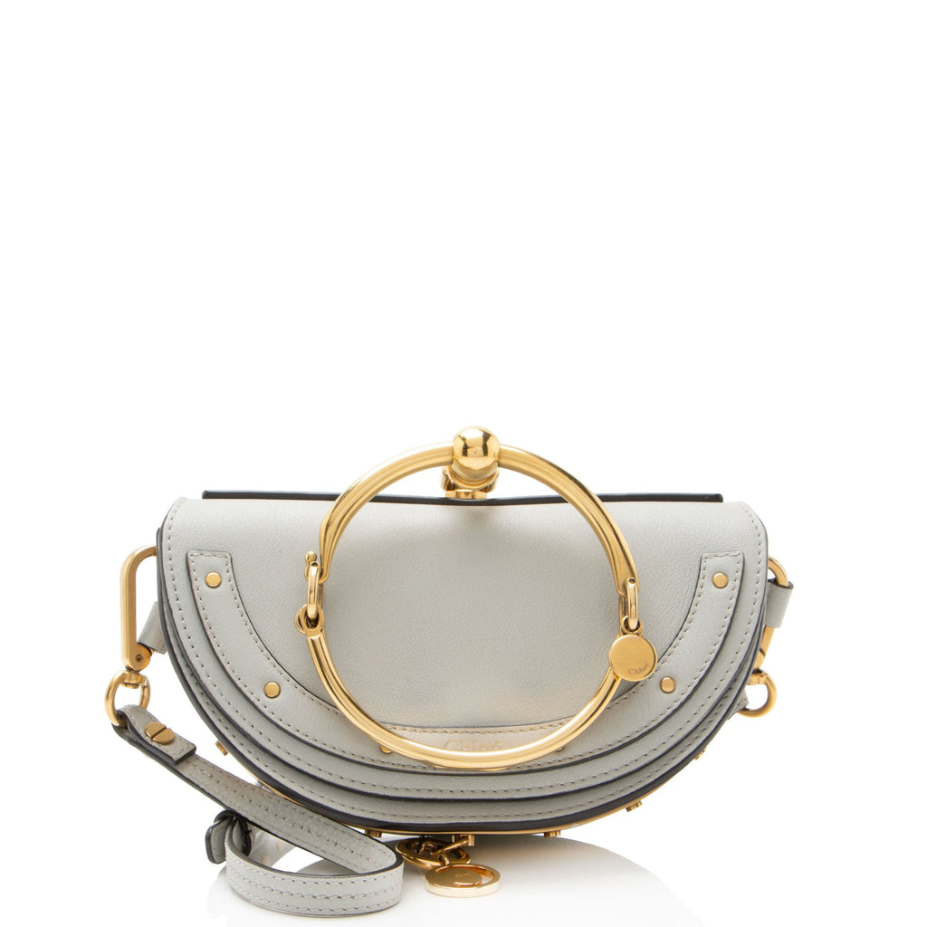 Chloe Calfskin Nile Minaudiere Small Bracelet Bag