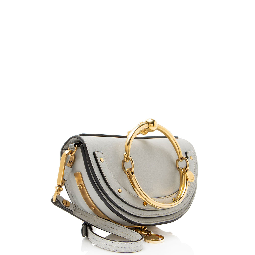 Chloe Calfskin Nile Minaudiere Small Bracelet Bag