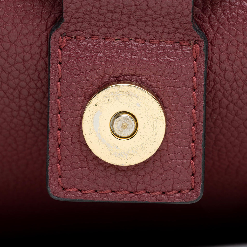Chloe Calfskin Suede Faye Medium Shoulder Bag (SHF-22974)