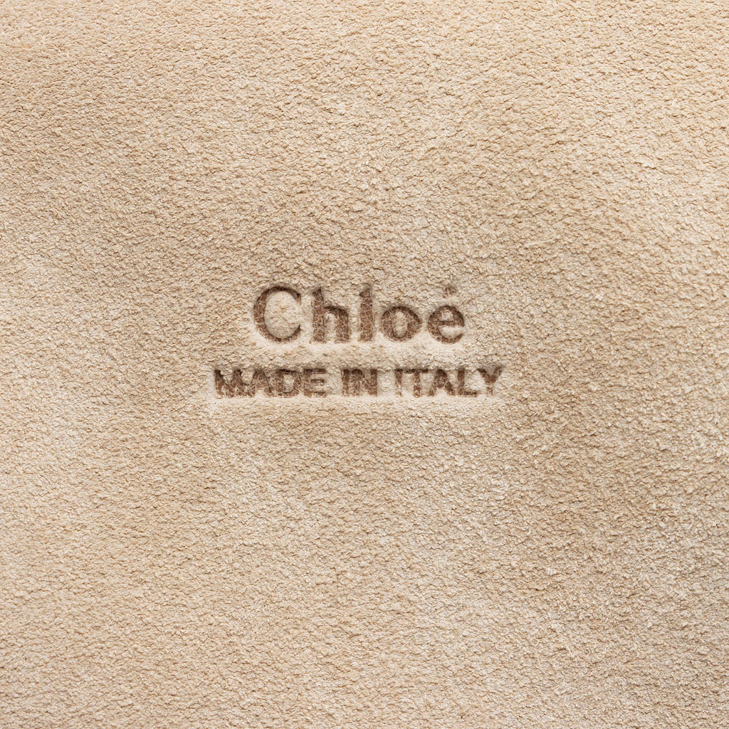 Chloe Calfskin Suede Faye Medium Shoulder Bag (SHF-22974)