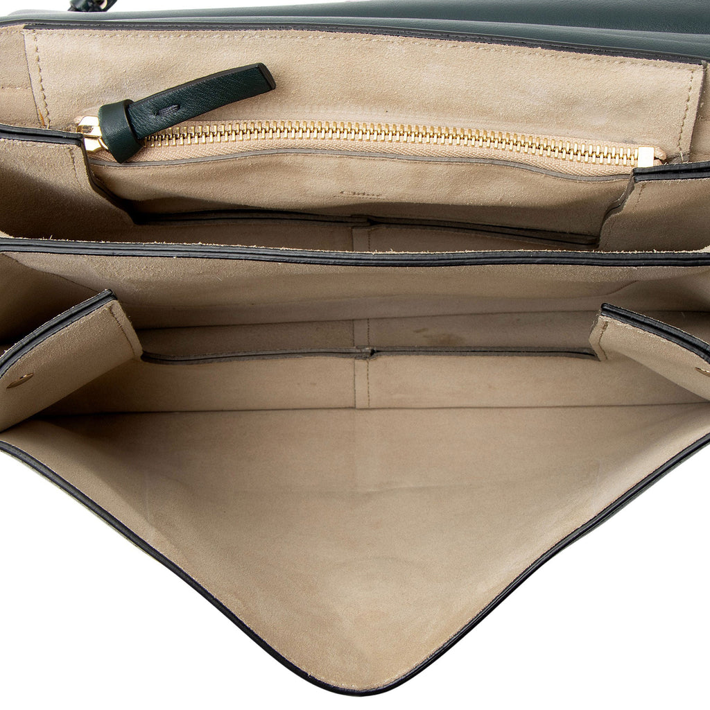 Chloe Calfskin Suede Faye Medium Shoulder Bag