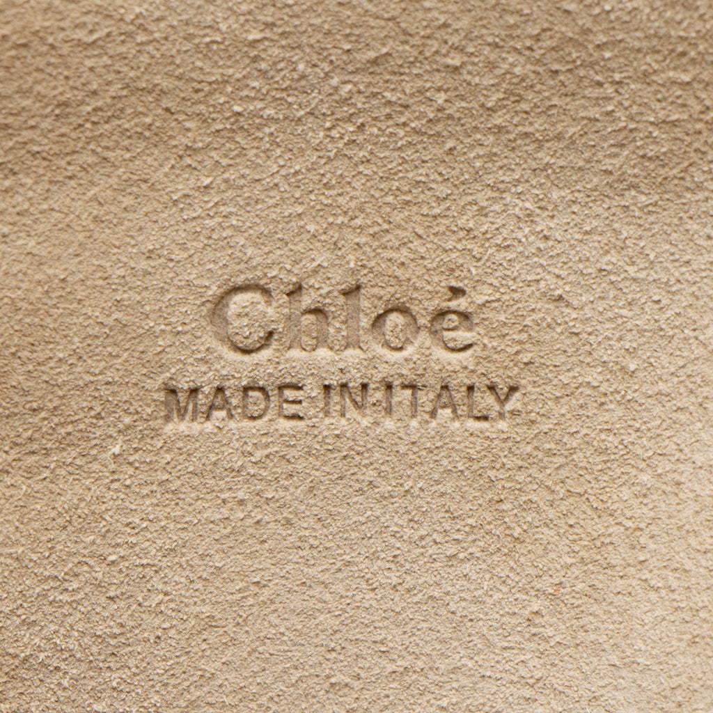 Chloe Calfskin Suede Faye Medium Shoulder Bag