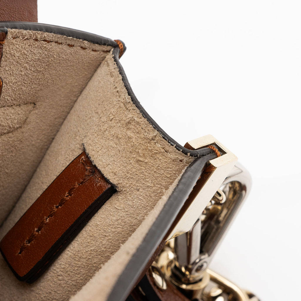 Chloe Calfskin Suede Faye Mini Shoulder Bag - FINAL SALE (SHF-16814)