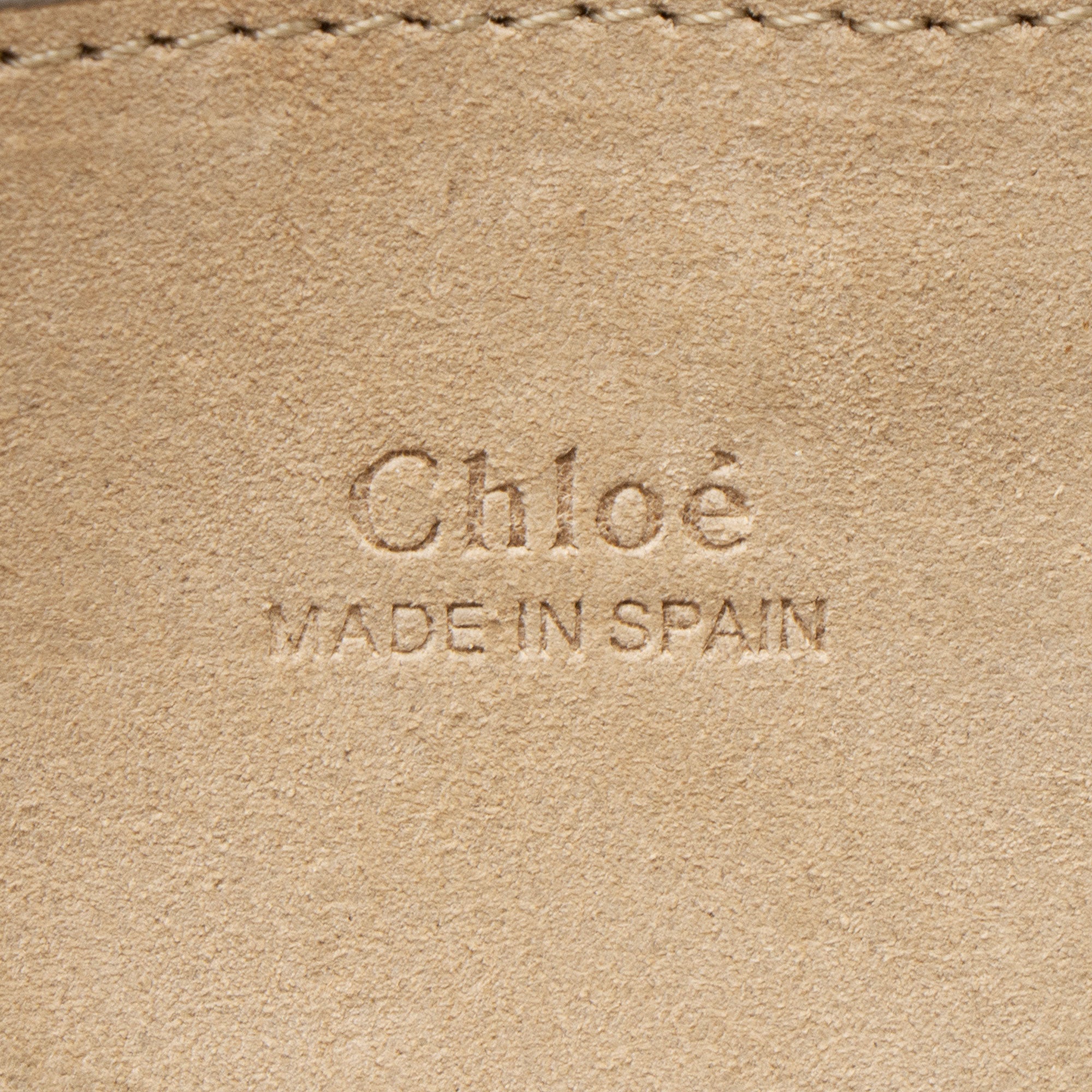 Chloe Calfskin Suede Faye Small Shoulder Bag