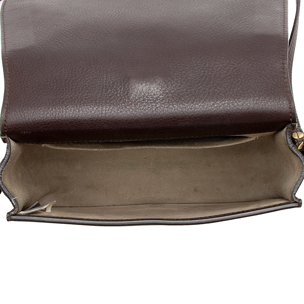 Chloe Calfskin Suede Nile Medium Bracelet Bag (SHF-15623)