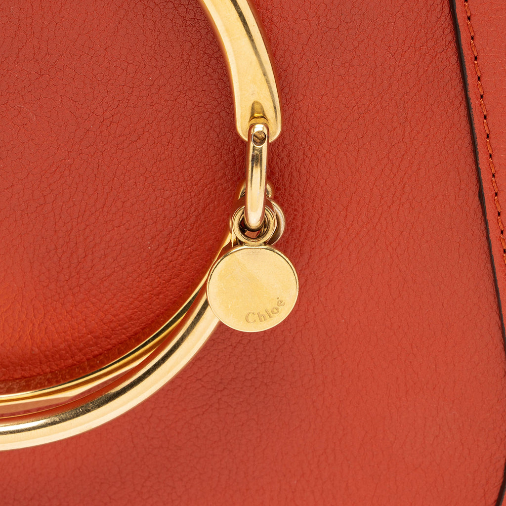 Chloe Calfskin Suede Nile Medium Bracelet Bag (SHF-Hjc6u8)