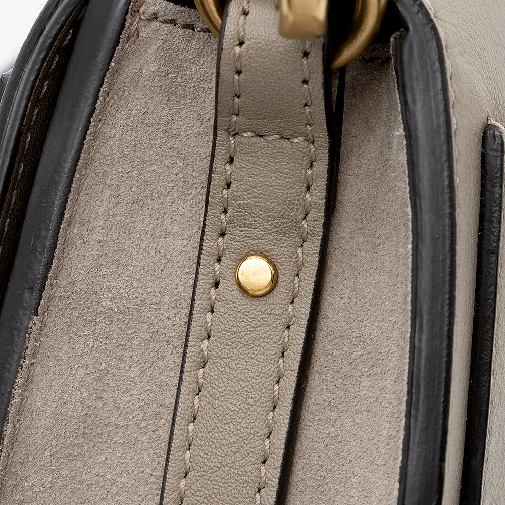 Chloe Calfskin Suede Nile Small Bracelet Bag - FINAL SALE (SHF-18310)