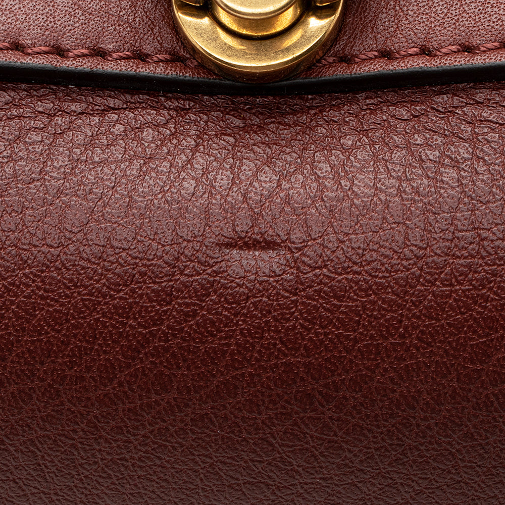Chloe Calfskin Suede Nile Small Bracelet Bag (SHF-20119)