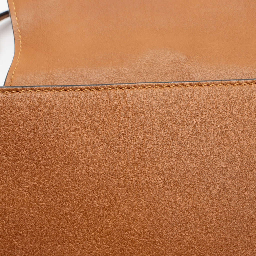 Chloe Calfskin Suede Nile Small Bracelet Bag