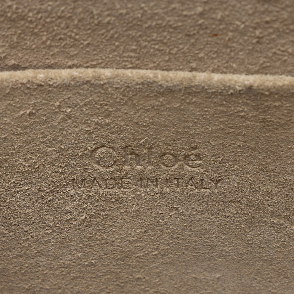 Chloe Calfskin Suede Nile Small Bracelet Bag
