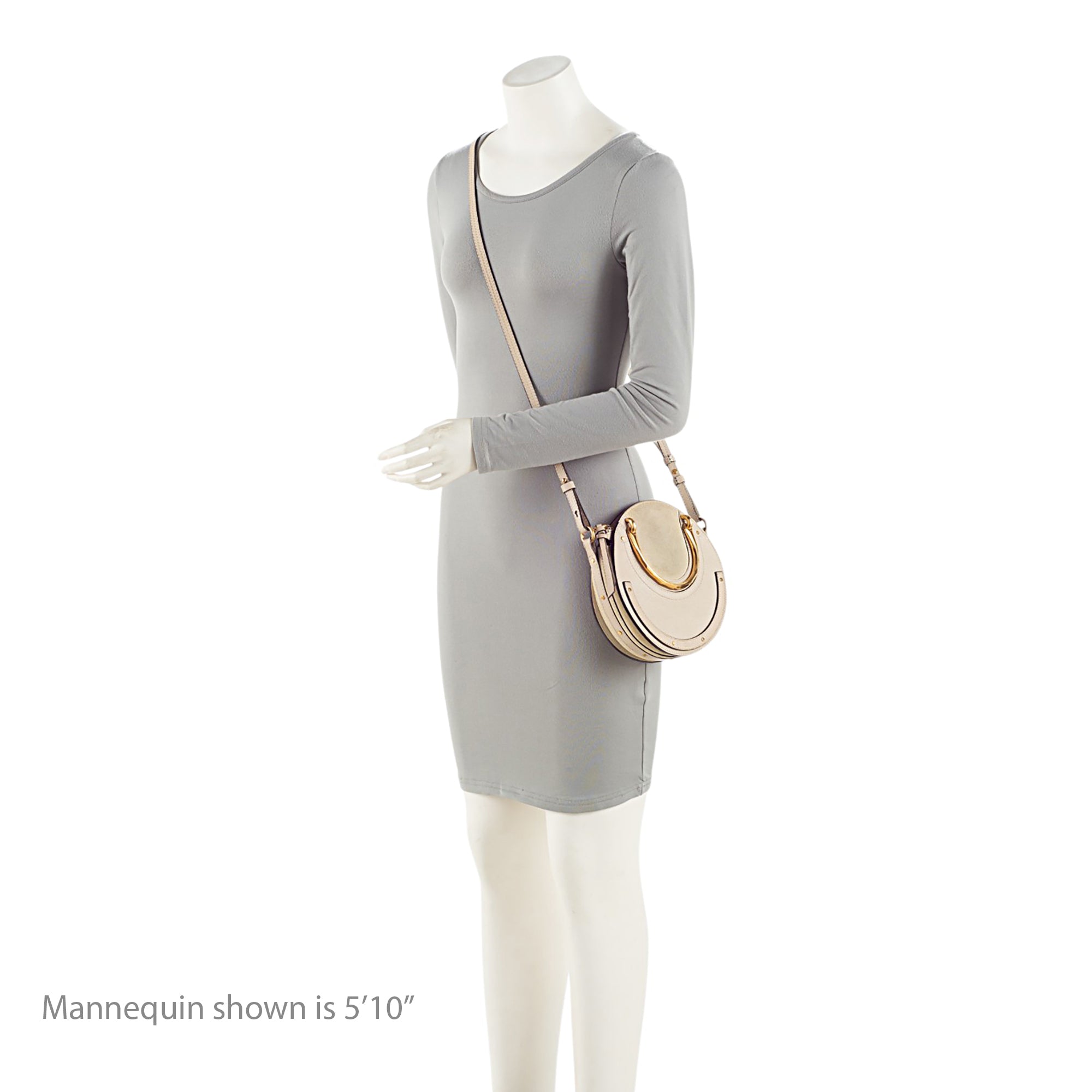 Chloe Calfskin Suede Pixie Small Shoulder Bag
