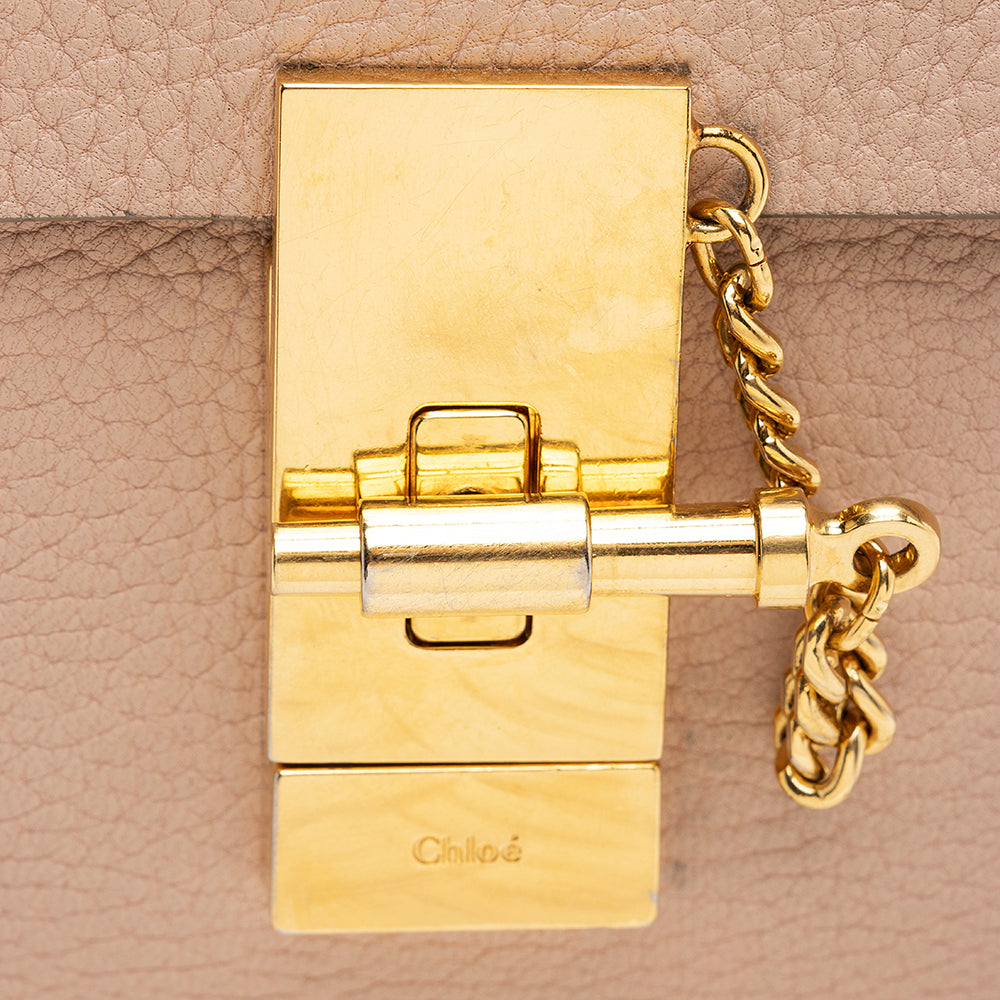 Chloe Lambskin Drew Small Shoulder Bag (SHF-21453)
