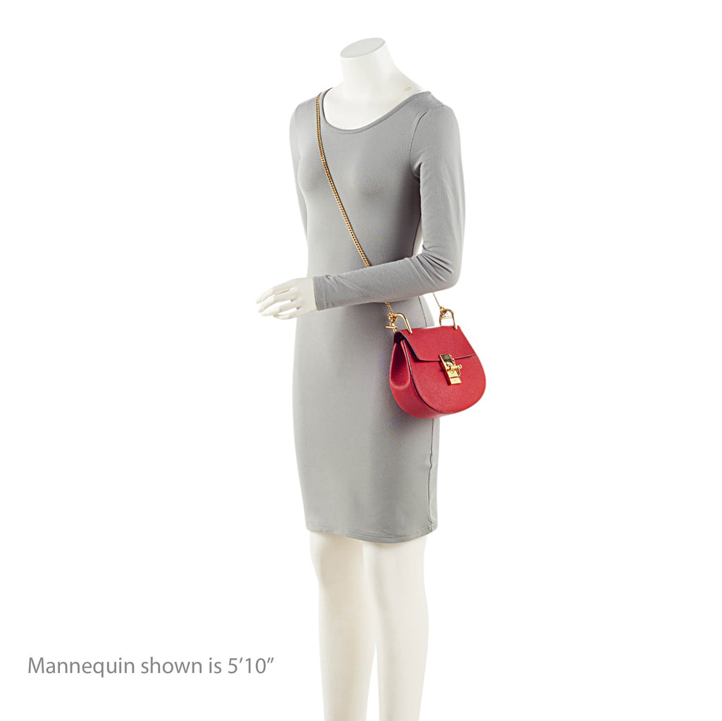 Chloe Lambskin Drew Small Shoulder Bag